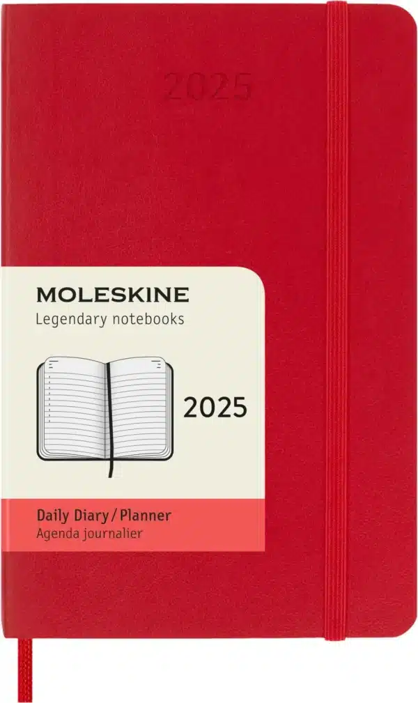 MOLESKINE: AG. 12 MESI GIORNALIERA PICCOLA COP. MORBIDA
