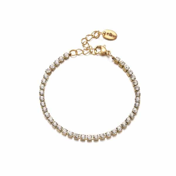 BRACCIALE TENNIS ACCIAIO E ZIRCONI