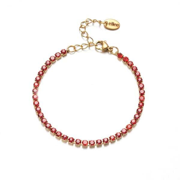 BRACCIALE TENNIS ACCIAIO E ZIRCONI