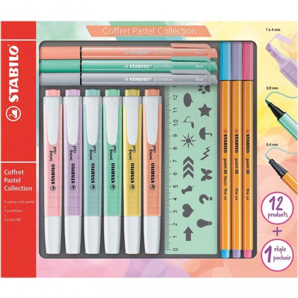 STABILO Cofanetto Pastel Collection