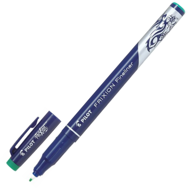 PILOT: FRIXION FINELINER VERDE