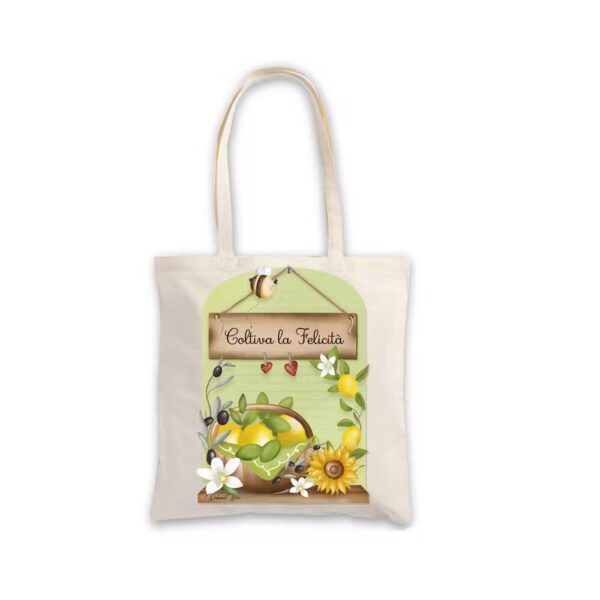DEBORA BEE: SHOPPER IN COTONE - immagine 4