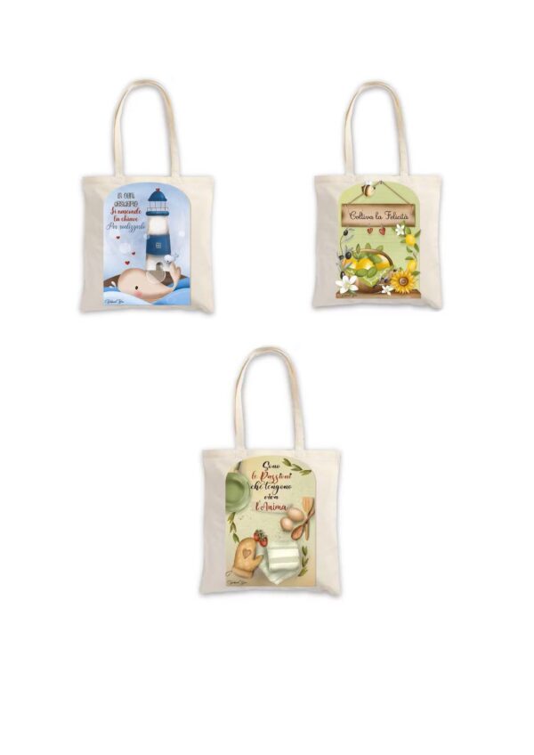 DEBORA BEE: SHOPPER IN COTONE