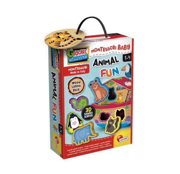 LISCIANI: MONTESSORI BABY_ ANIMAL FUN (96893)