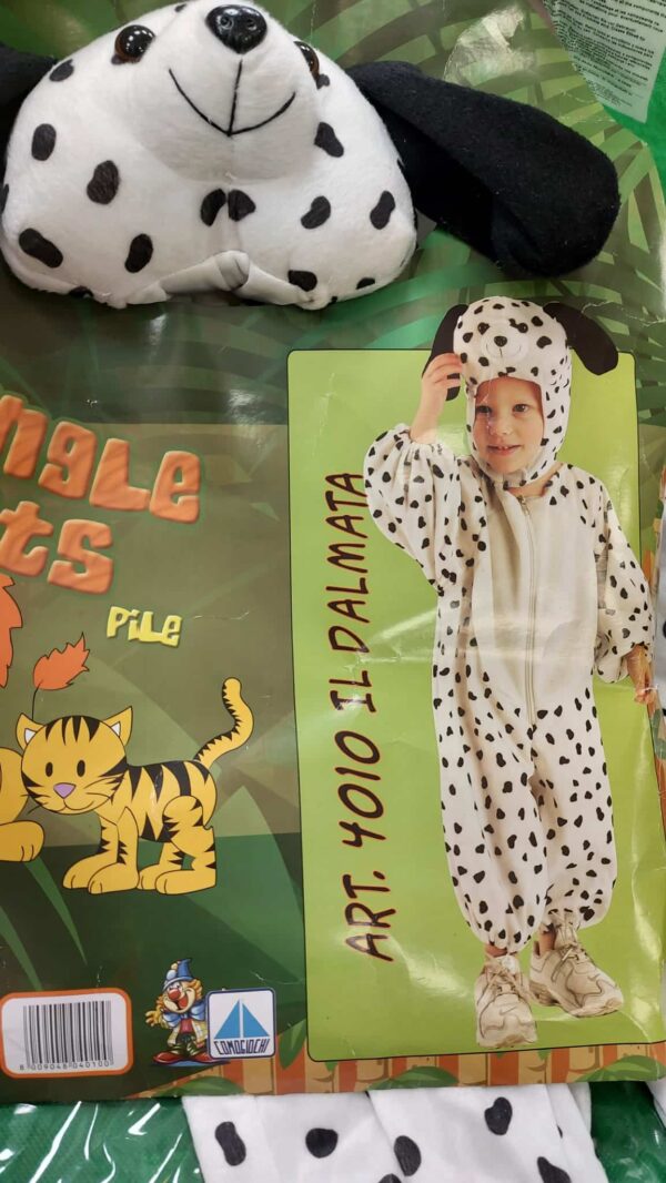 CARNEVALE: COSTUME DALMATA 3-4 ANNI