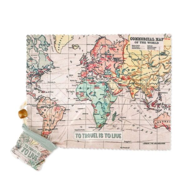LEGAMI: LENS CLEANING CLOTH - SOS LOOK AT ME - TRAVEL (VLOOK0046)