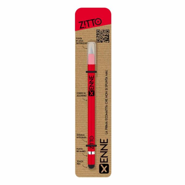 ZITTO: MATITA XENNE ROSSO