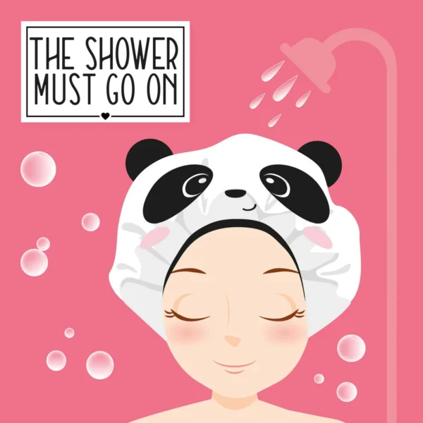 Cuffia da Doccia - The Shower Must Go On - PANDA(SHC0002) - immagine 2