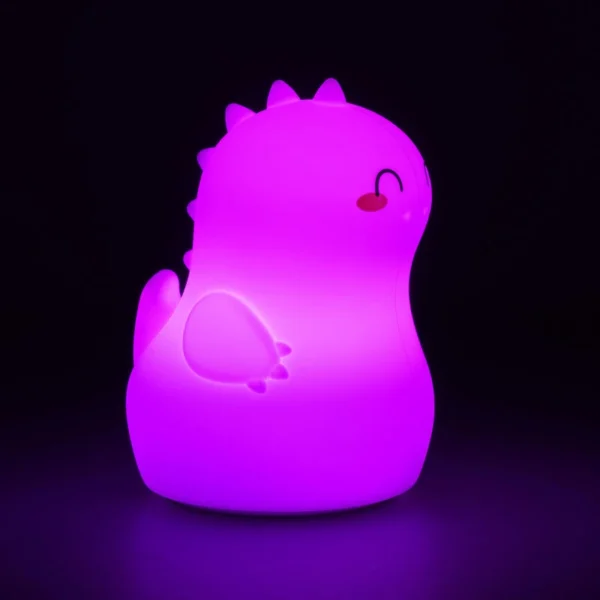 Luce Notturna Ricaricabile - Soft Dreams - DINOSAURO (NLS0002) - immagine 4