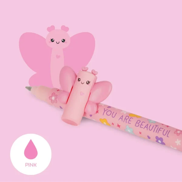 LEGAMI: Penna Gel Cancellabile - Erasable Pen FARFALLA - immagine 3