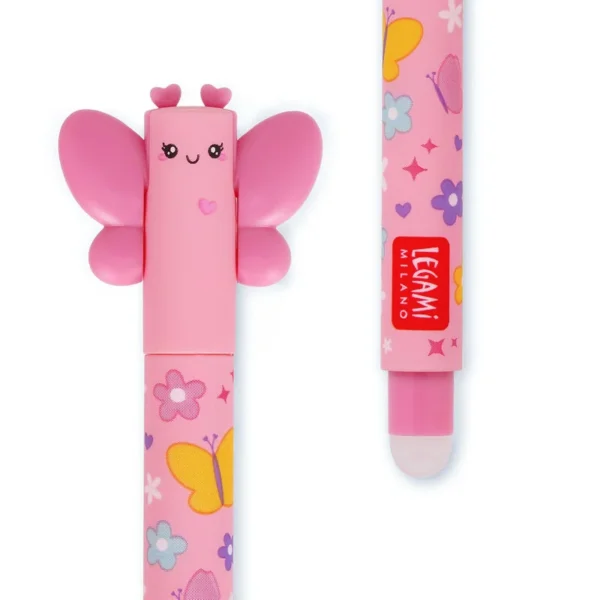 LEGAMI: Penna Gel Cancellabile - Erasable Pen FARFALLA - immagine 2