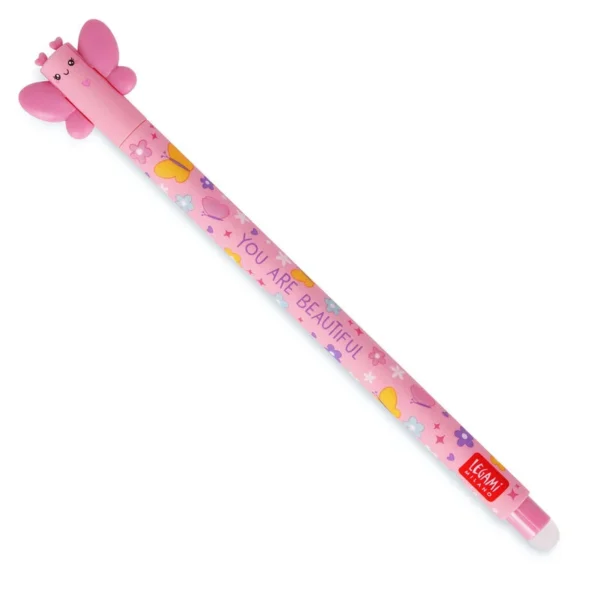 LEGAMI: Penna Gel Cancellabile - Erasable Pen FARFALLA
