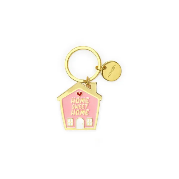 Portachiavi in Metallo Smaltato - What a Key Ring! HOUSE (EKR0002)