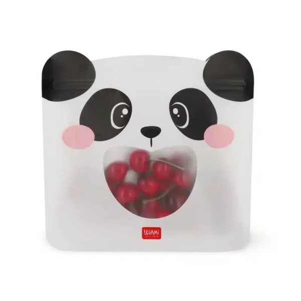 Set di 3 Buste per Alimenti  Panda - Snack Bags