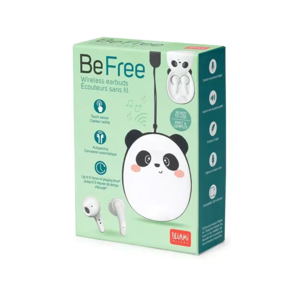 Auricolari Wireless - Be Free PANDA - (EAR0001) - immagine 2