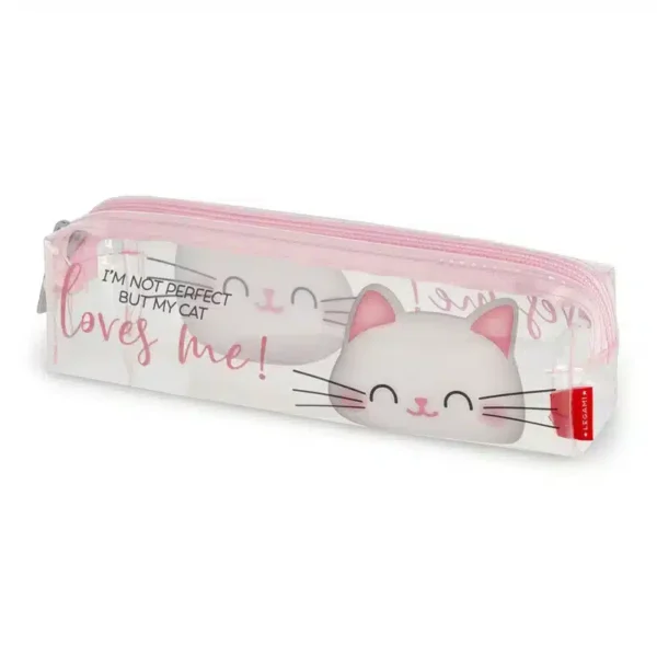 Trasparent pencil case - Kitty(PC0026)
