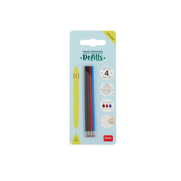 REFILL PENNA CANCELLABILE 3 COLORI (REFTEP0001)