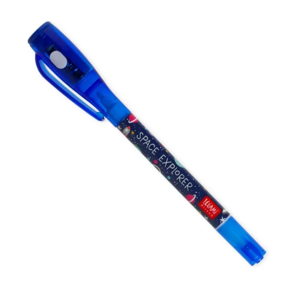 LEGAMI: INVISIBLE INK PEN - MAGIC PEN - SPACE - inchiostro invisibile - BLU