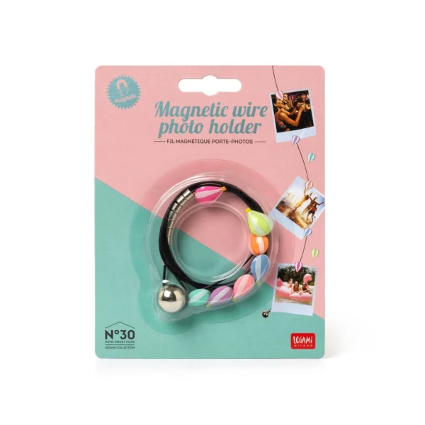 LEGAMI: MAGNETIC WIRE PHOTO HOLDER - AIR BALLOON (CAB0020) - immagine 3