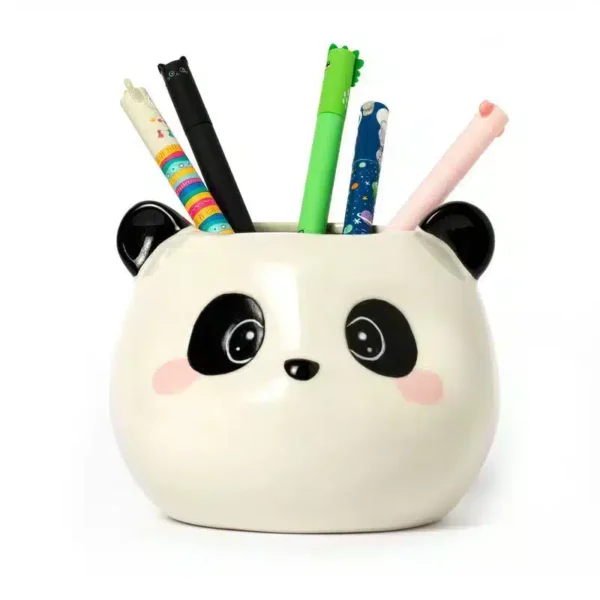 CERAMIC PEN HOLDER - DESK FRIEND - PANDA