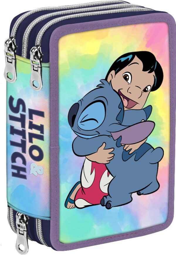 LILO & STITCH:ASTUCCIO 3 ZIP COMPLETO