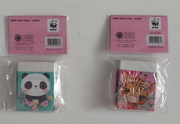 WWF ILLUSTRATO: GOMMA DA CANCELLARE (67567)