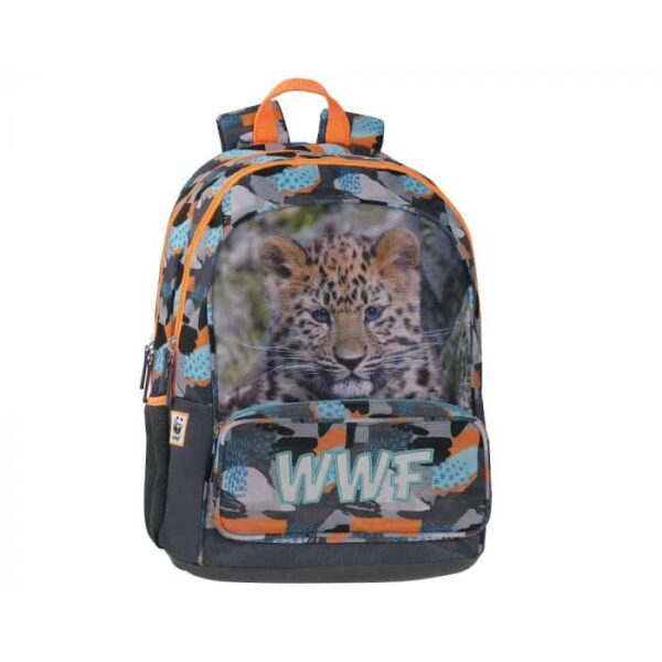 WWF FOTOGRAFICO: ZAINO SCUOLA ORGANIZZATO (67598)