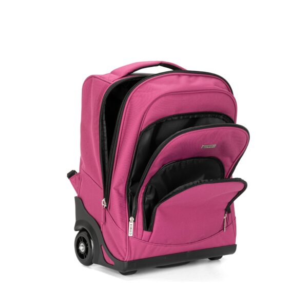 COMIX: ZAINO ORG.TROLLEY PREM.NEW ROSA - immagine 2