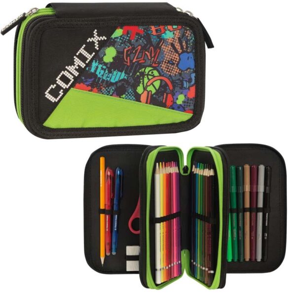 COMIX: ASTUCCIO 3 ZIP BRIGHT STREET BOY (72290GI)