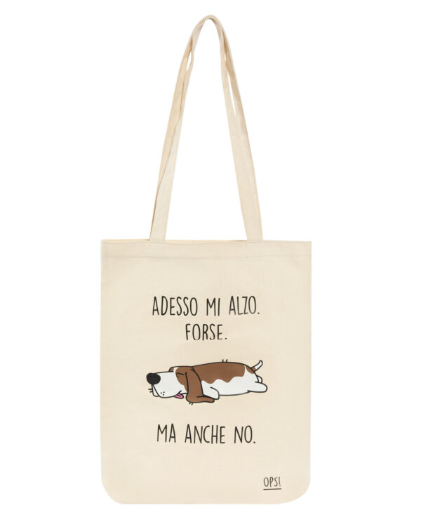 PANINI: SHOPPER CANVAS ANIMALI - CANE