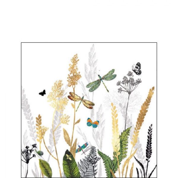 AMBIENTE: TOVAGLIOLINI 25 X 25 Fiori ornamentali (12517470)