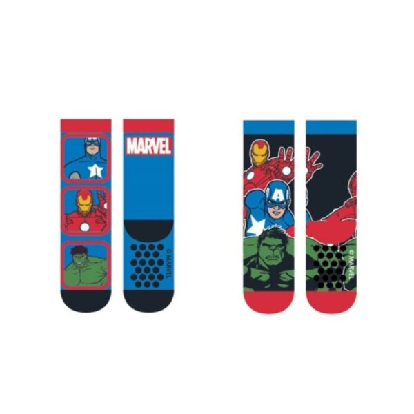 DIFUZED: set 2 calzini antiscivolo AVENGERS 35-36 /37-39 (AVE22-2396)