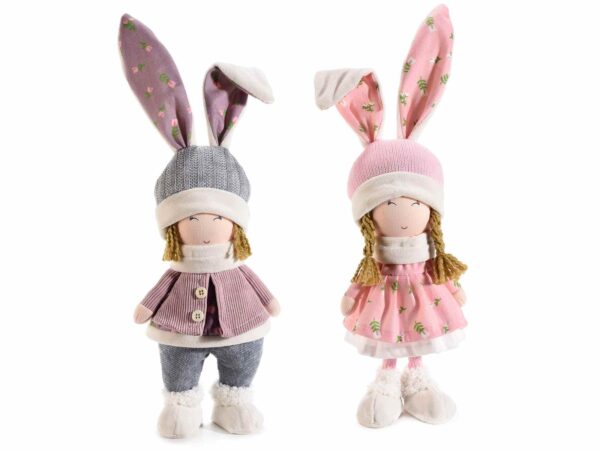 PASQUA: Bimbo/bimba con orecchie da coniglietto da appoggiare