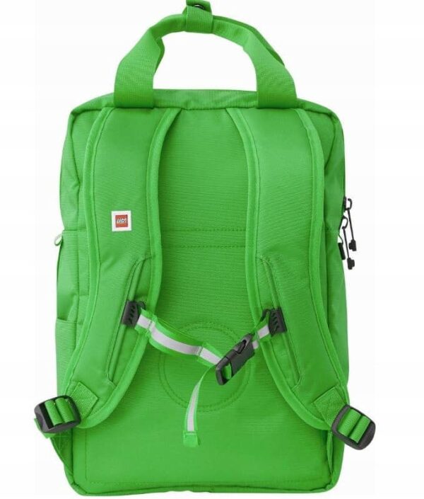 LEGO: BORSA ZAINO BRICK 2X2 VERDE - immagine 2