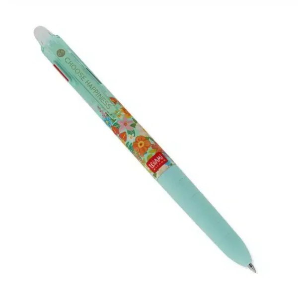 3 COLOUR ERASABLE GEL PEN - MAKE MISTAKES - FLOWERS (TEP0002)