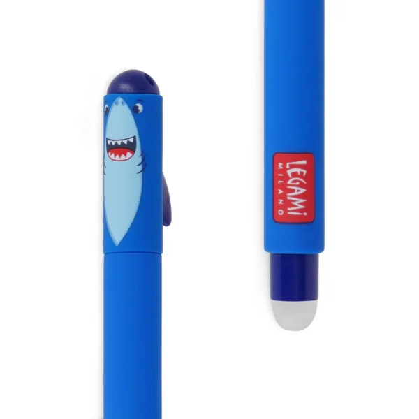 PENNA CANCELLABILE - SQUALO inchiostro gel blu - immagine 3