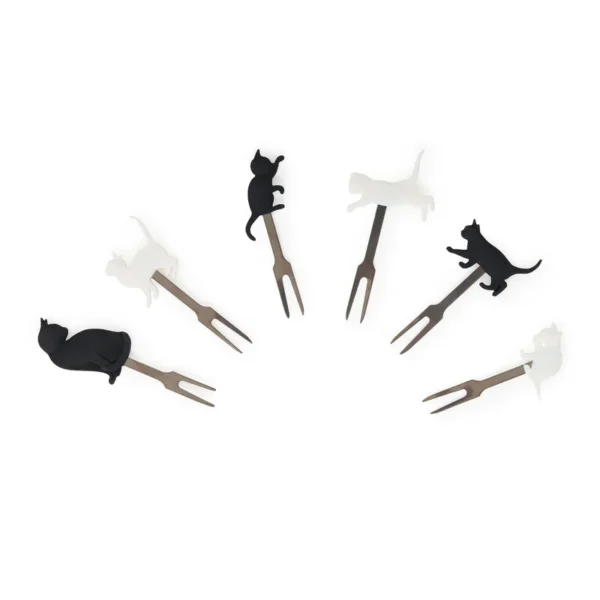 Set di 6 Forchettine per Aperitivo - GATTI (PICK0001)
