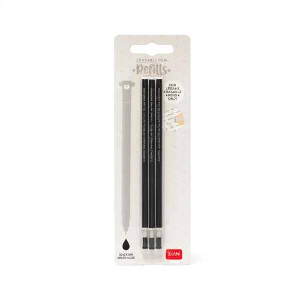 REFILL PENNA CANCELLABILE NERA (REFEP0004) - immagine 2