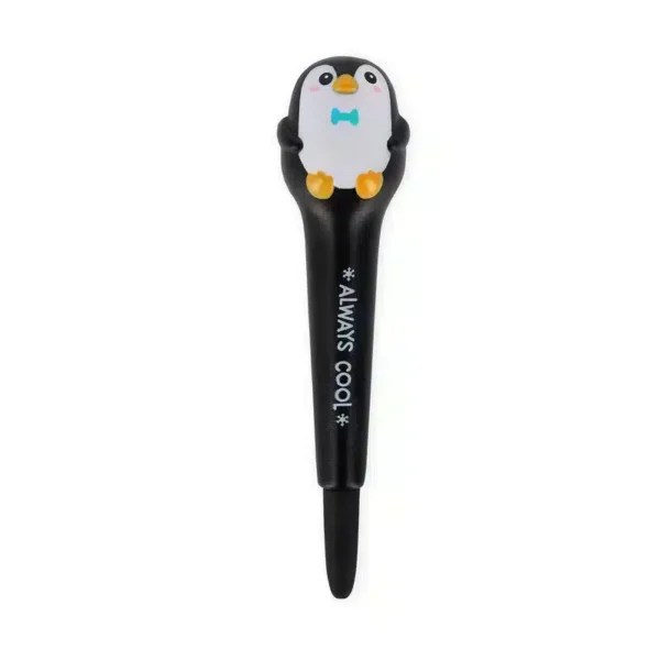 LEGAMI: Penna Gel Antistress - Squeezies PINGUINO