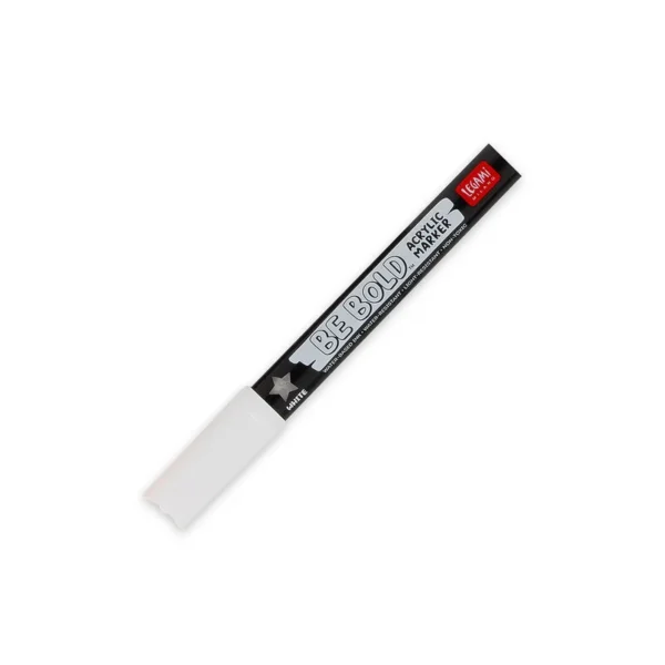 LEGAMI: Pennarello Acrilico - Be Bold bianco