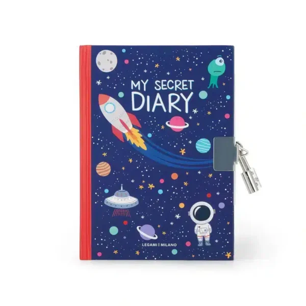 Diario Segreto con Lucchetto - My Secret Diary - space (DIA0012)
