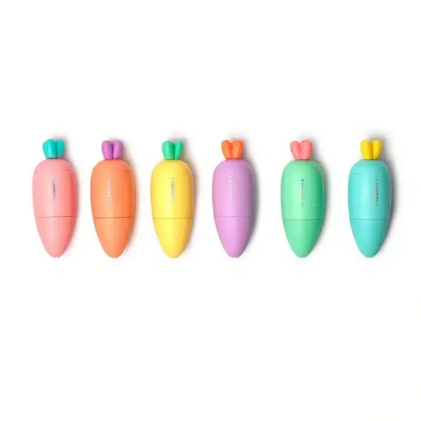 Set di 6 Mini Evidenziatori - Carrate Team (HC0001)