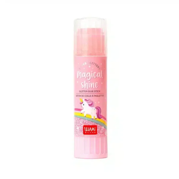 LEGAMI: Colla Stick con Glitter - Magical Shine - unicorno