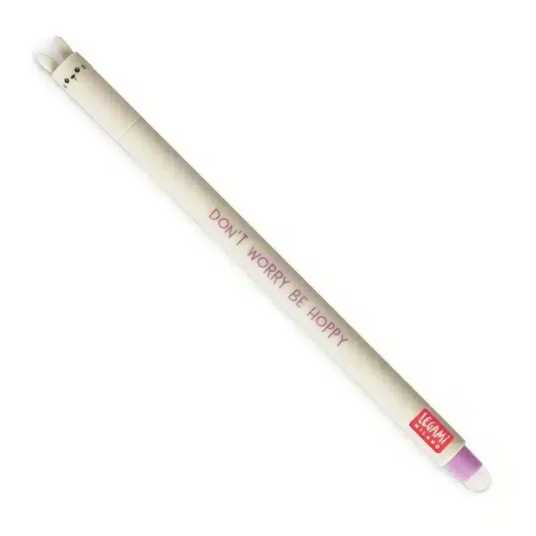 PENNA CANCELLABILE - CONIGLIO - inchiostro gel viola