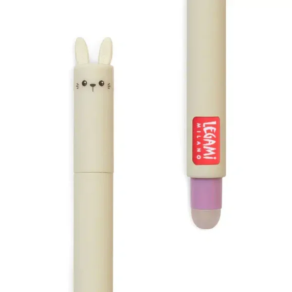PENNA CANCELLABILE - CONIGLIO - inchiostro gel viola - immagine 3