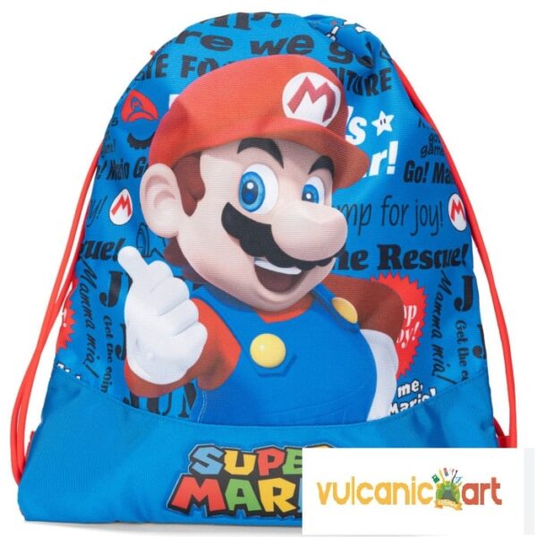SUPERMARIO: ZAINO COULISSE CON TASCA (69999)