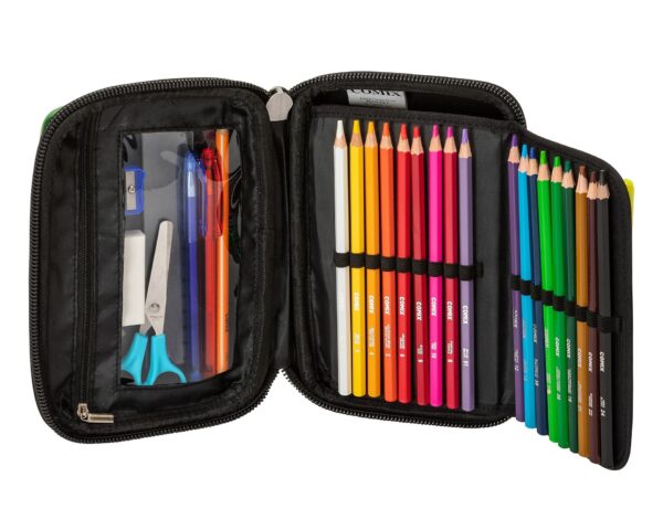 COMIX: ASTUCCIO COMPLETO MAXI ZIP VERDE (69727GN) - immagine 4