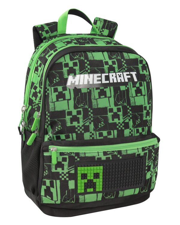 COMIX : Zaino organizzato new green minecraft (70384) - immagine 4