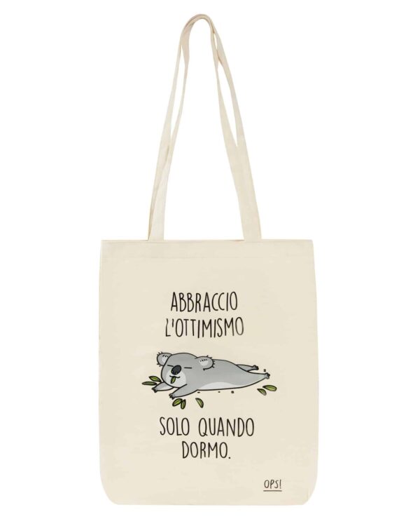 PANINI: SHOPPER CANVAS ANIMALI - KOALA