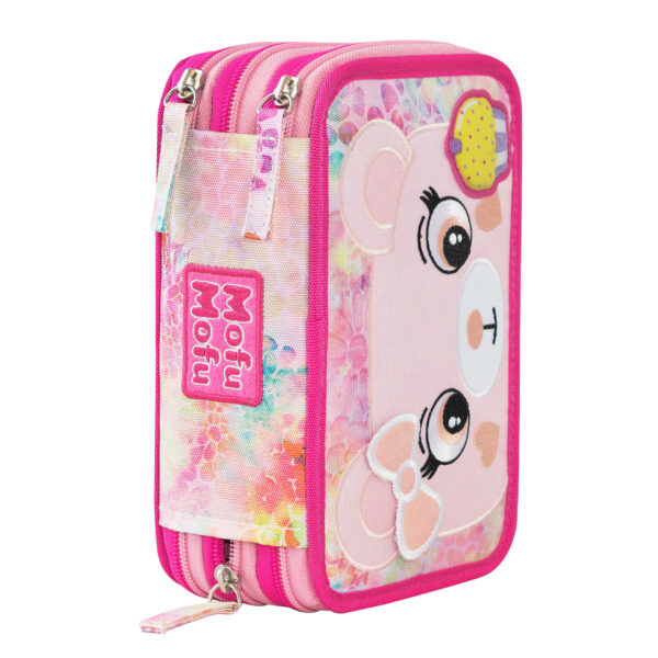 MOFUMOFU: ASTUCCIO 3 ZIP COMPLETO - ORSO (73304OR) - immagine 3